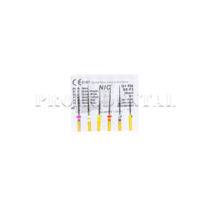 3 Endodontic files – NIC U+ Files 25 mm Limes endodontiques